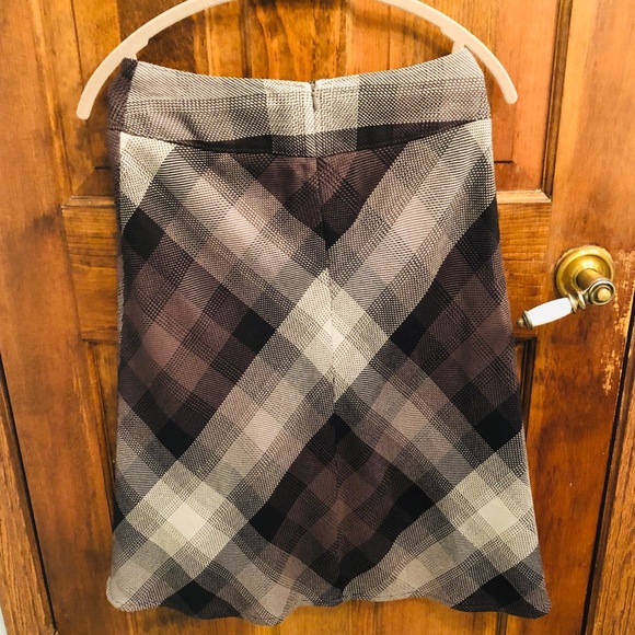East 5th heavy duty grey plaid wrap skirt - Picture 3 of 3